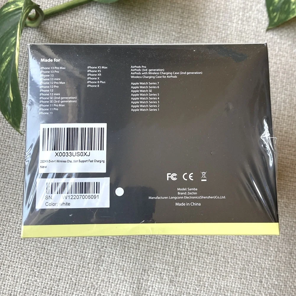 NWT Zechin | Samba All-in-1 Wireless Charger (For iphone + Apple Watch)